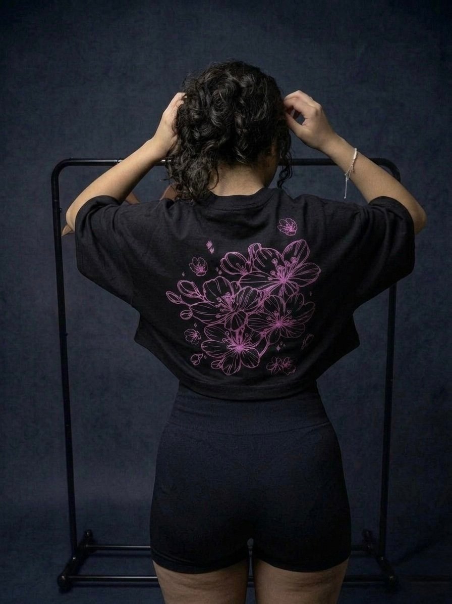 Sakura Crop Top - Image 3