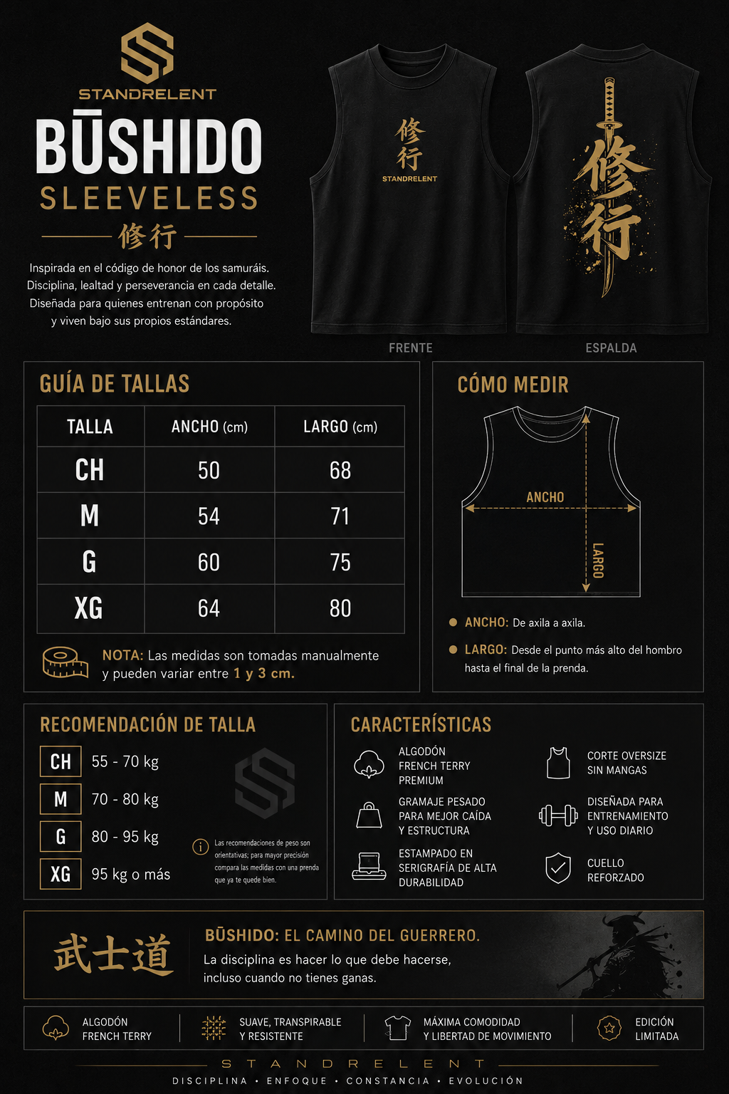 Būshido sleeveless - Image 3